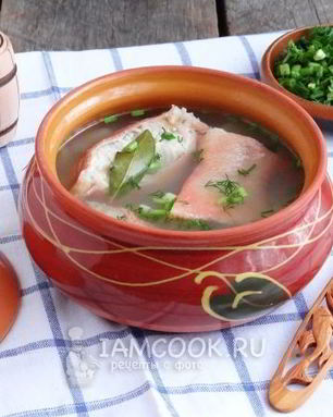 Уха из морского окуня