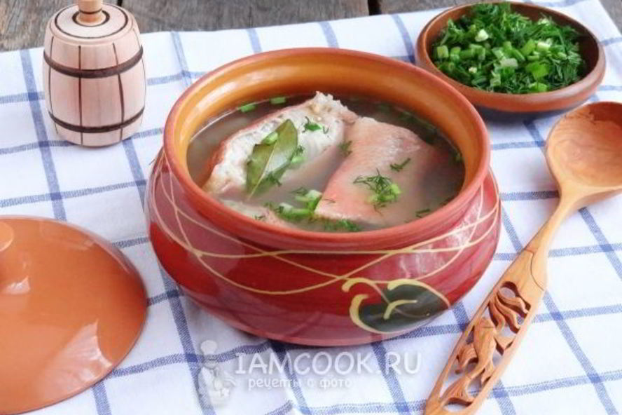 Рецепт ухи из морского окуня