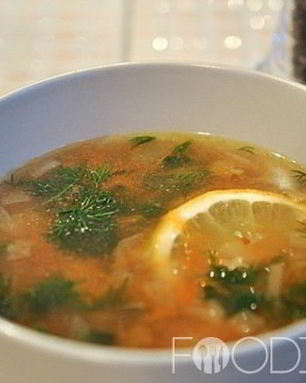 Уха из осетра