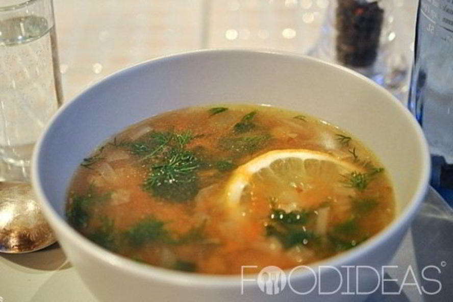 Рецепт ухи из осетра