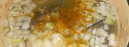 уха из семги с пшеном. Шаг 5