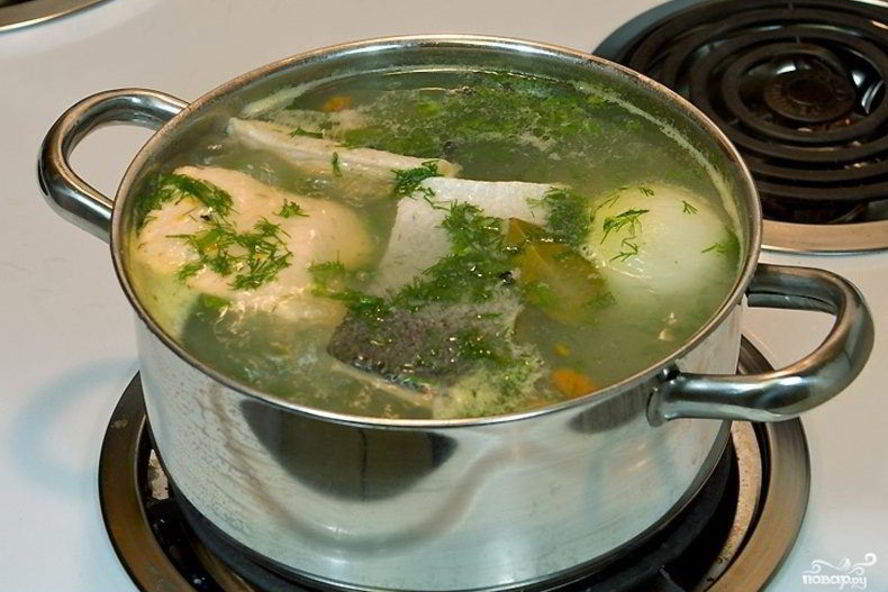 Рецепт ухи из ставриды