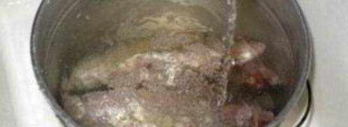 уха на природе. Шаг 3