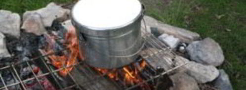 уха на природе. Шаг 4