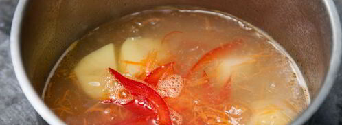 уха по-боярски с семгой. Шаг 4