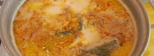 уха по-фински из форели со сливками. Шаг 9