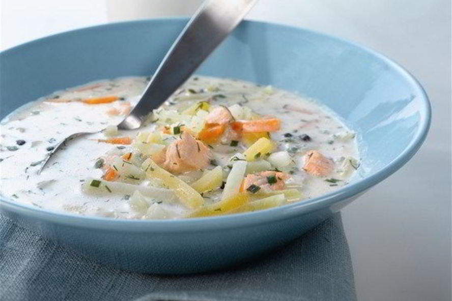 Рецепт ухи по-фински сливочное озеро