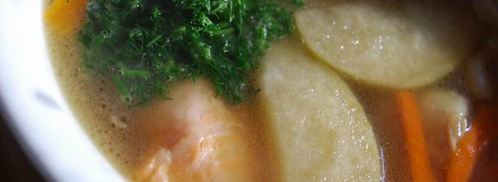 уха с яблоками. Шаг 3