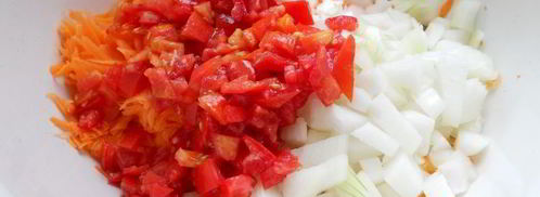 заправка для супа на зиму. Шаг 2