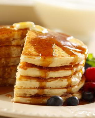Американские пышные блинчики с корицей