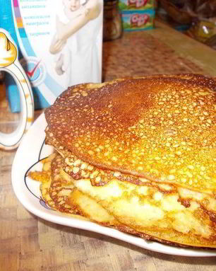 Блинчики кукурузные