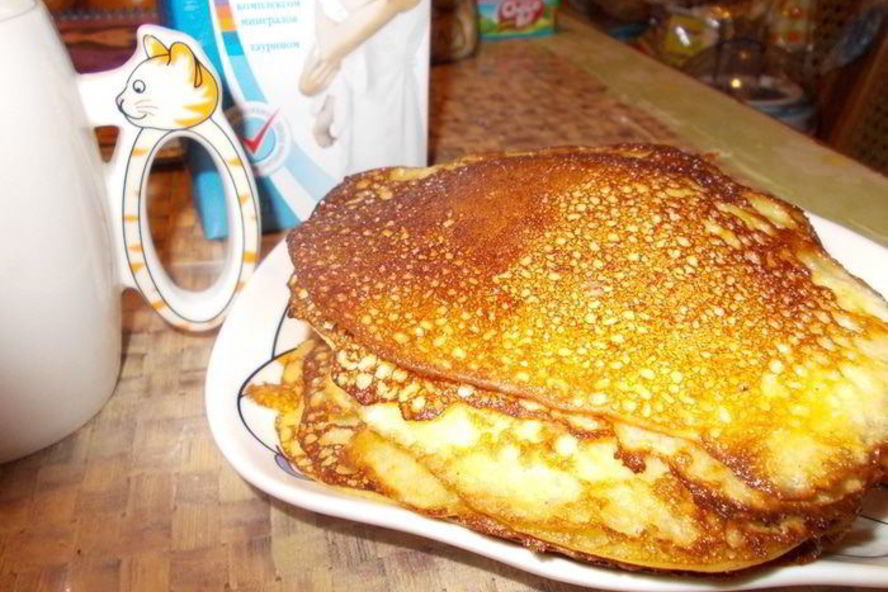 Рецепт блинчиков кукурузных