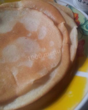 Блинчики на рисовой муке с крахмалом