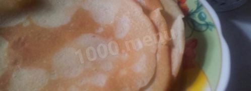 блинчики на рисовой муке с крахмалом. Шаг 4