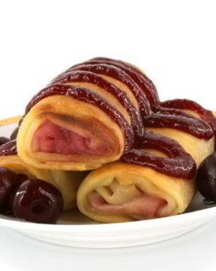 Блинчики с черешней