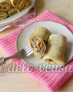 Блинчики с фаршем