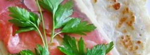 блинчики с форелью. Шаг 7