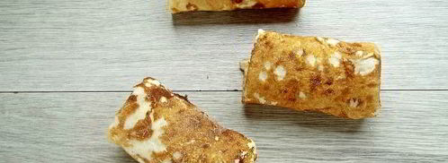 блинчики с колбасой и сыром. Шаг 10