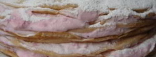 блинчики с творогом и клубникой. Шаг 7