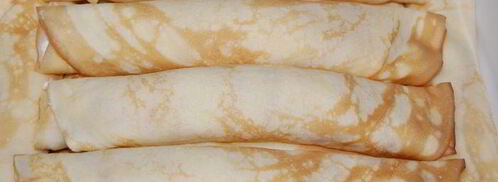 блинчики с творожно-сметанно-маковой начинкой. Шаг 6