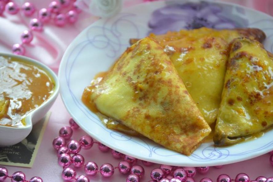 Рецепт блинчиков сюзетт