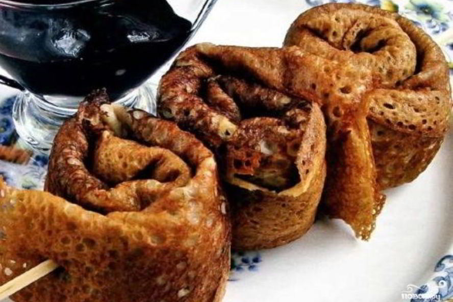 Рецепт блинов гречневых на кефире