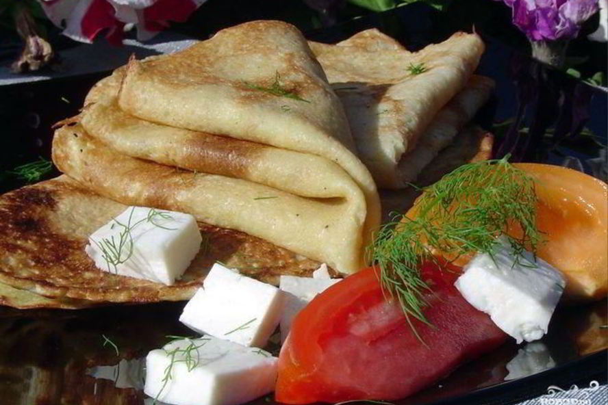 Рецепт блинов из кабачков