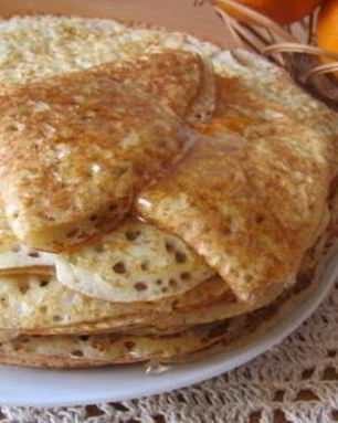 Блины на кулеше