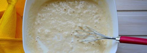 блины на манке. Шаг 4