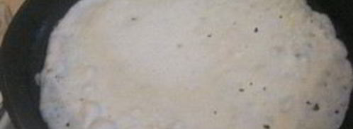 блины с дырочками на кефире. Шаг 8