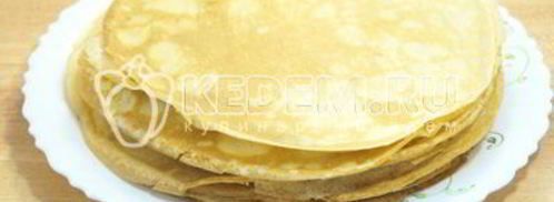 блины с курицей. Шаг 5