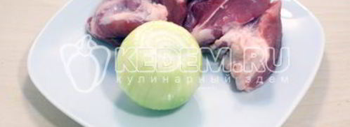 блины с мясом. Шаг 4