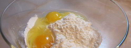 блины с нежнейшим белково-лимонным кремом. Шаг 2