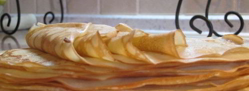 блины с нежнейшим белково-лимонным кремом. Шаг 9