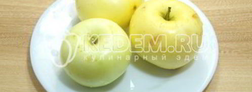 блины с яблоками. Шаг 7