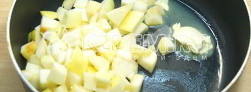 блины с яблоками. Шаг 8