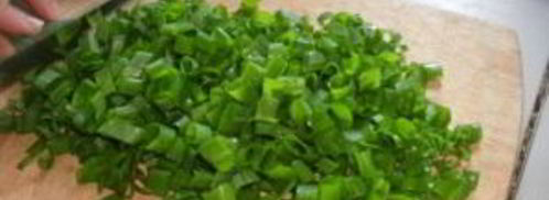 блины с зеленым луком. Шаг 6