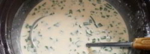 блины с зеленым луком. Шаг 7