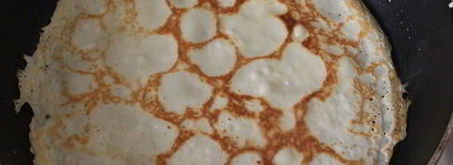 фаршированные блинчики с семгой и плавленным сыром. Шаг 3