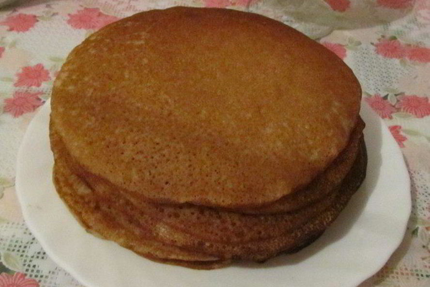Рецепт гречневых блинчиков к меду