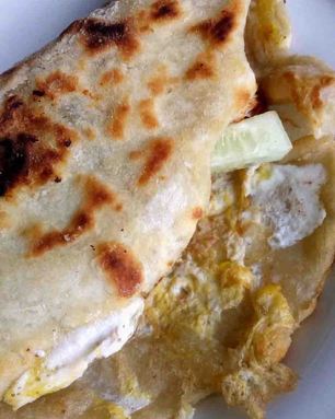 Китайский блинчик с начинкой