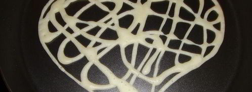 кружевные блинчики-сердечки. Шаг 5