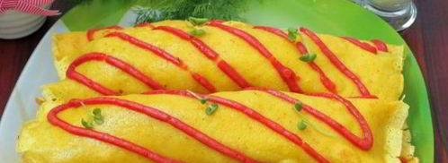 нежные блинчики с капустой. Шаг 16