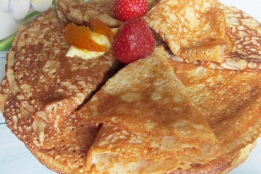 Рецепт овсяно-ржаных блины кружевное счастье