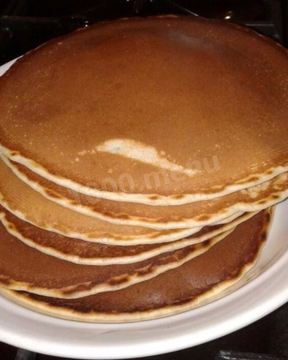 Панкейки американские блинчики