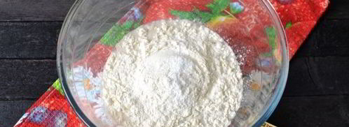 постные тонкие блины с дырочками. Шаг 5