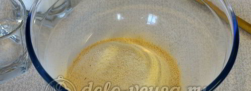 пшенные дрожжевые блины. Шаг 2