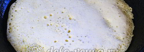 пшенные дрожжевые блины. Шаг 13