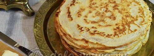 пшенные дрожжевые блины. Шаг 14