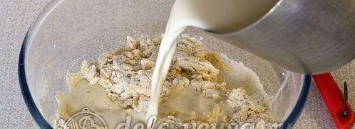 пшенные дрожжевые блины. Шаг 7